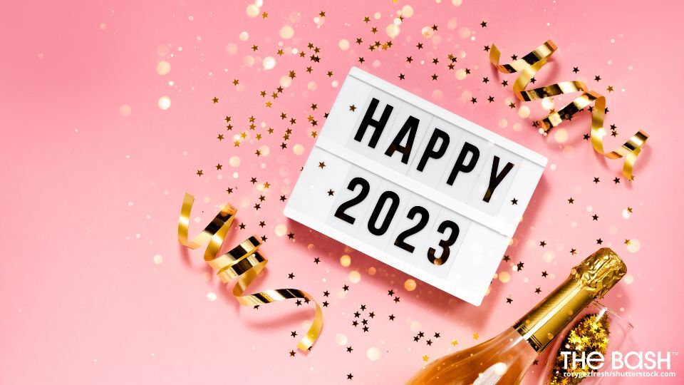 Happy 2023 New Year Zoom Background