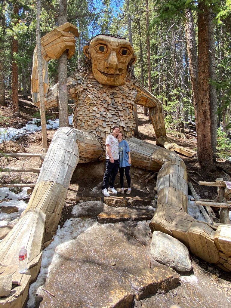 On our road-trip back, we stopped in Breckenridge, Colorado