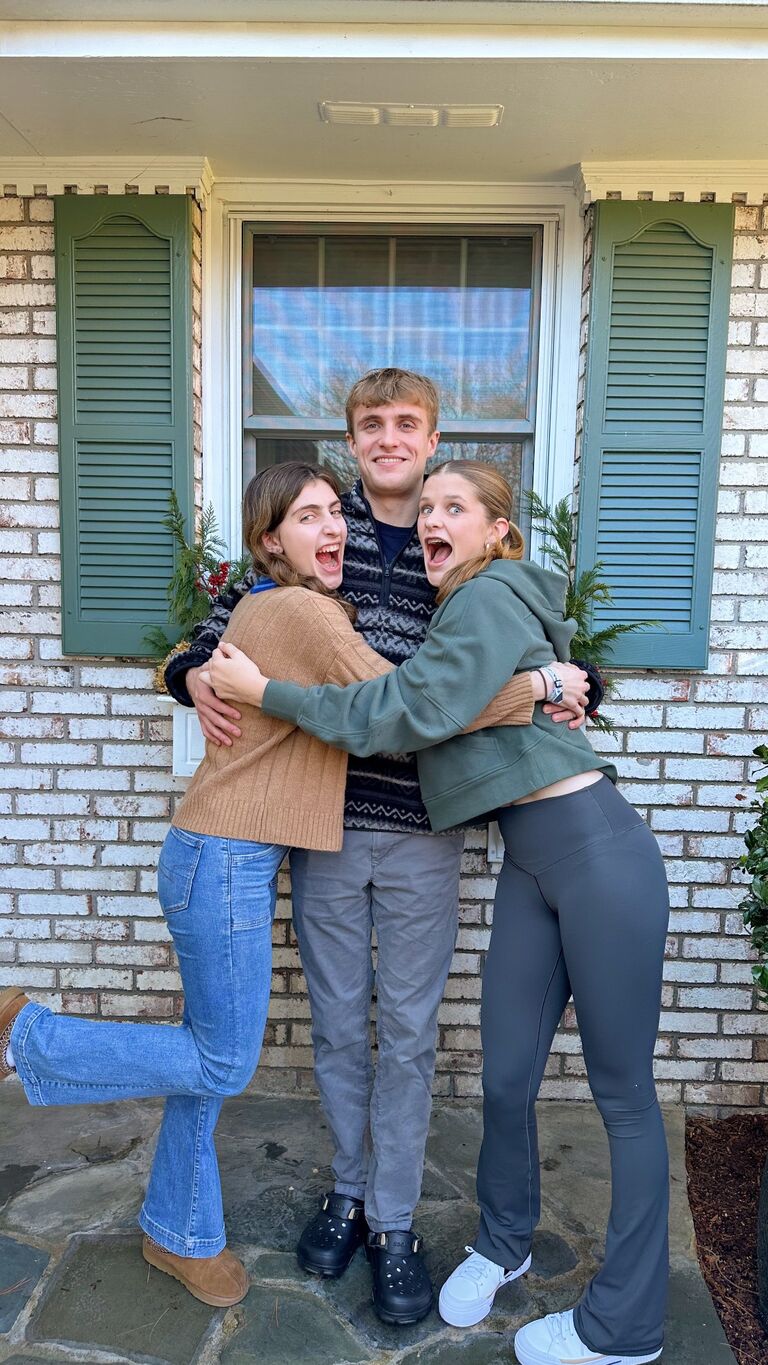 Josh's first Christmas with the Rickard family!