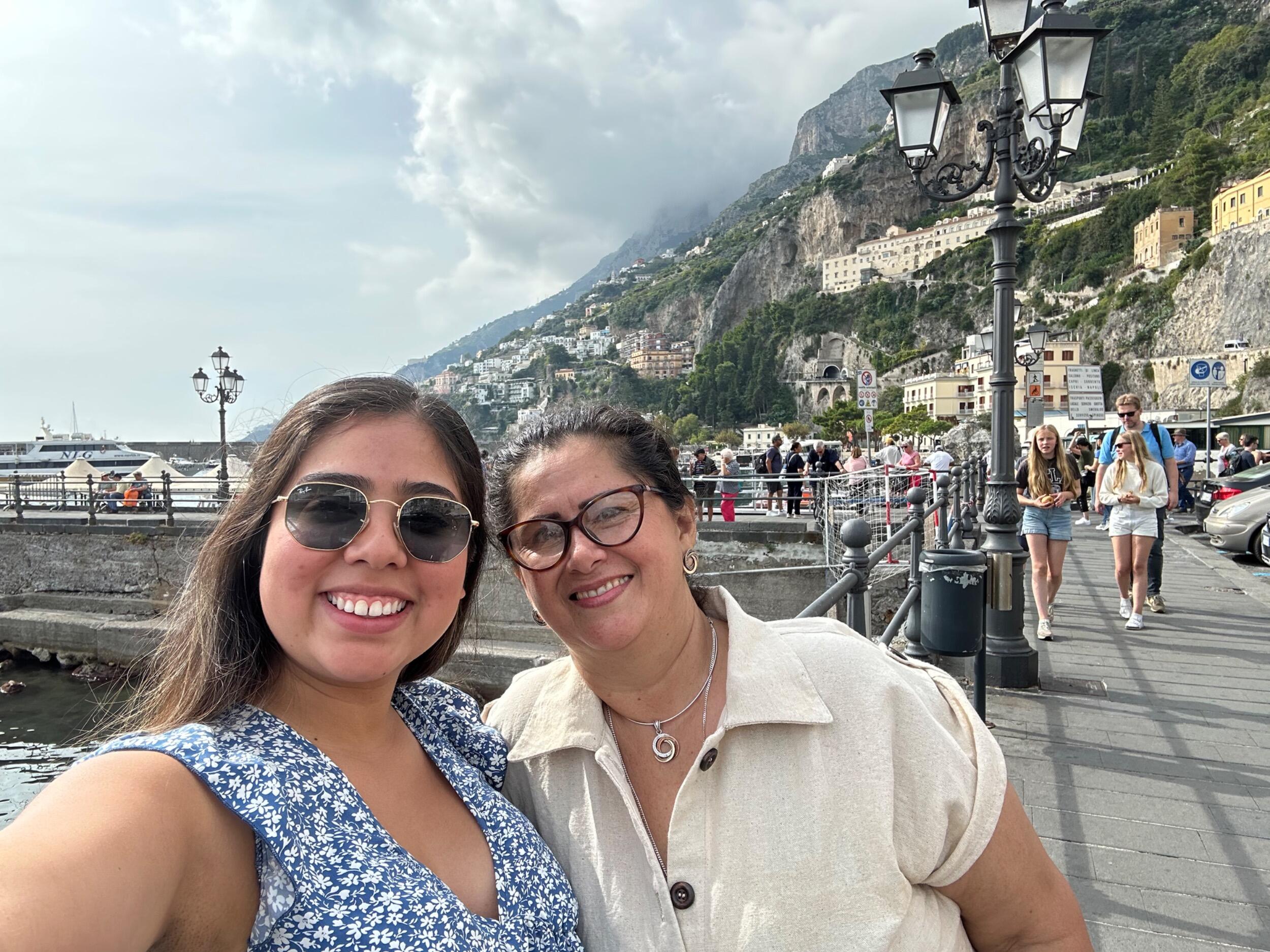 Exploramos Francia, Italia, Monte Carlo, Grecia y Suiza con la hermana de Milka, Paola, y la mamá de Daniel, Hidalid.