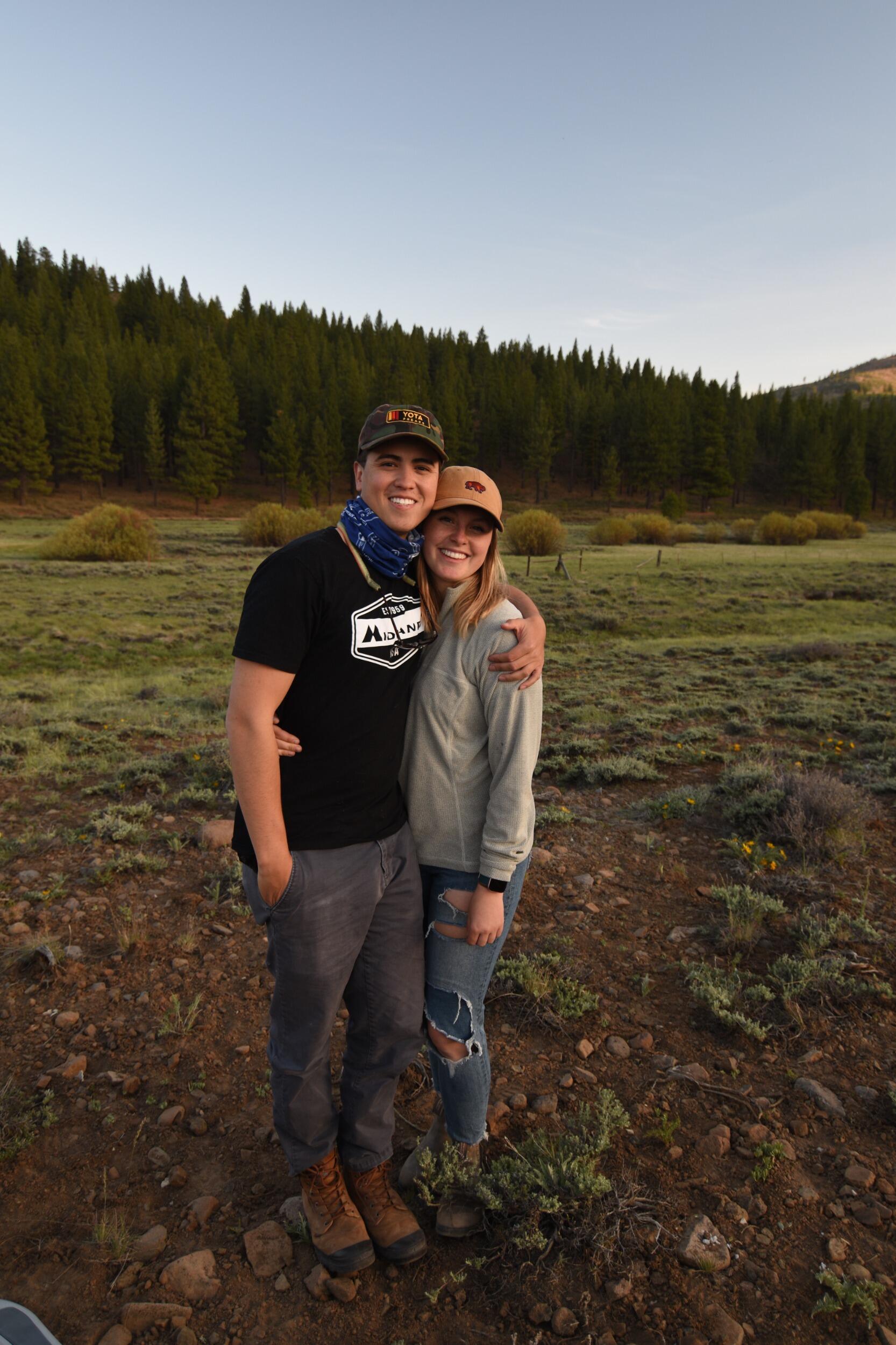 Landon finished up his internship and Ruby was making breakthroughs in the lab. The power couple was finally living together and school was busier than ever! Then, the pandemic hit and shut down all the labs and school moved online. After some redirection on her thesis and confirming they both would still be able to graduate, this road trip couple took full advantage of remote work and went to be with family for quarantine. They spent months with family in both Reno and Colorado only to head back to SLO for the last month of school. Being very COVID safe along the way. 