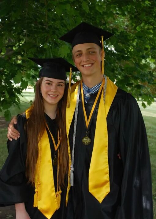 Graduated together