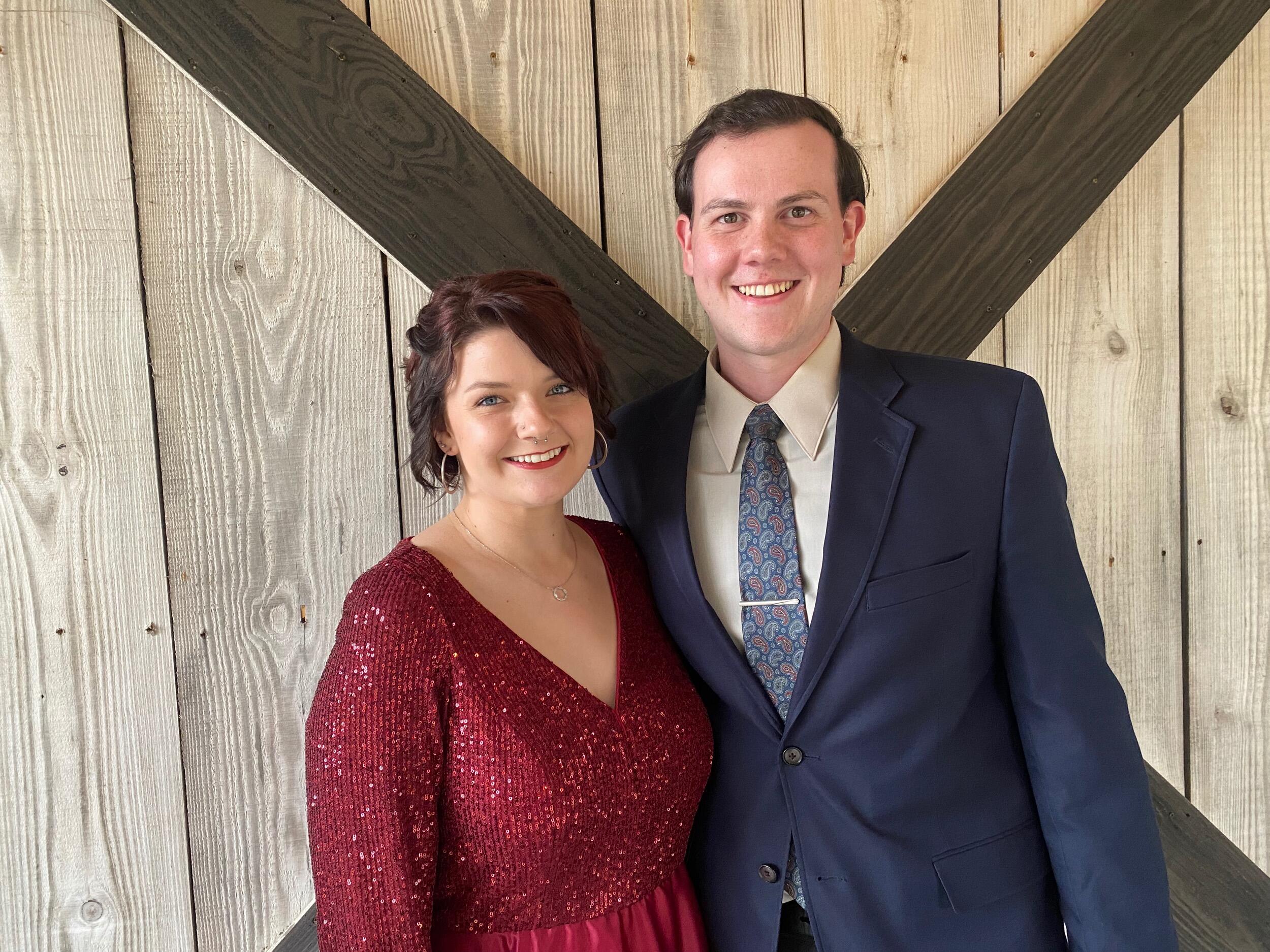 Then at our really good friend's wedding, we got reconnected! We talked at the wedding, got lunch the next day, and ended up hanging out just talking for several hours.