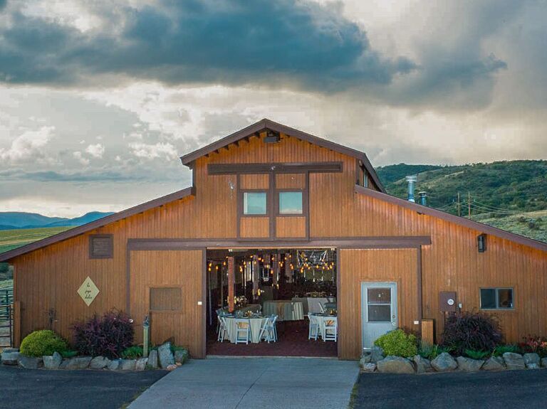Wedding venue in Steamboat Springs, Colorado.