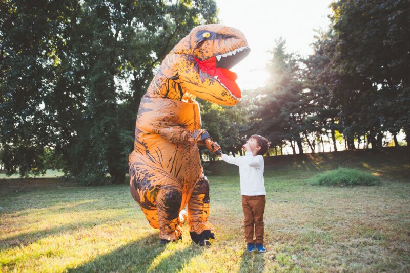 Jurassic Park theme - birthday party ideas for 8 year olds