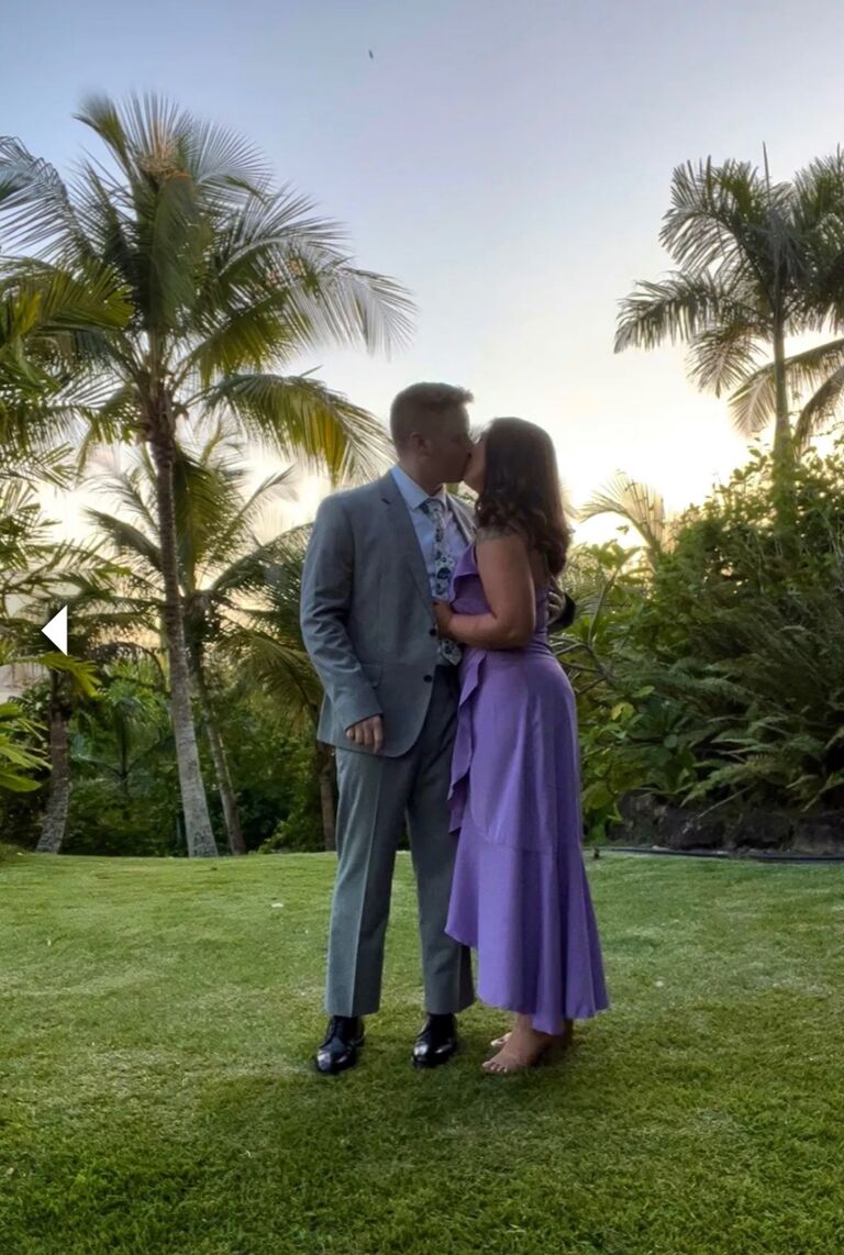 For their first trip together, they traveled to Puerto Rico for the wedding of some close friends. They ended up traveling around the whole island and stayed at 4 different hotels over 5 days.