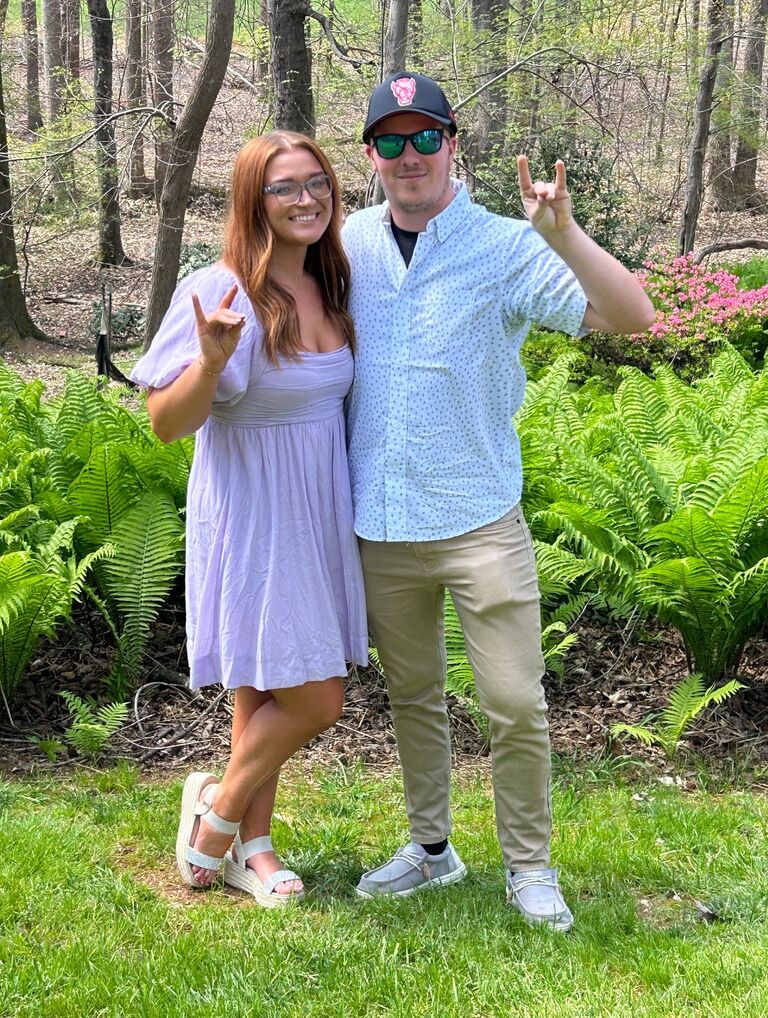 Our first Easter with both of our families!