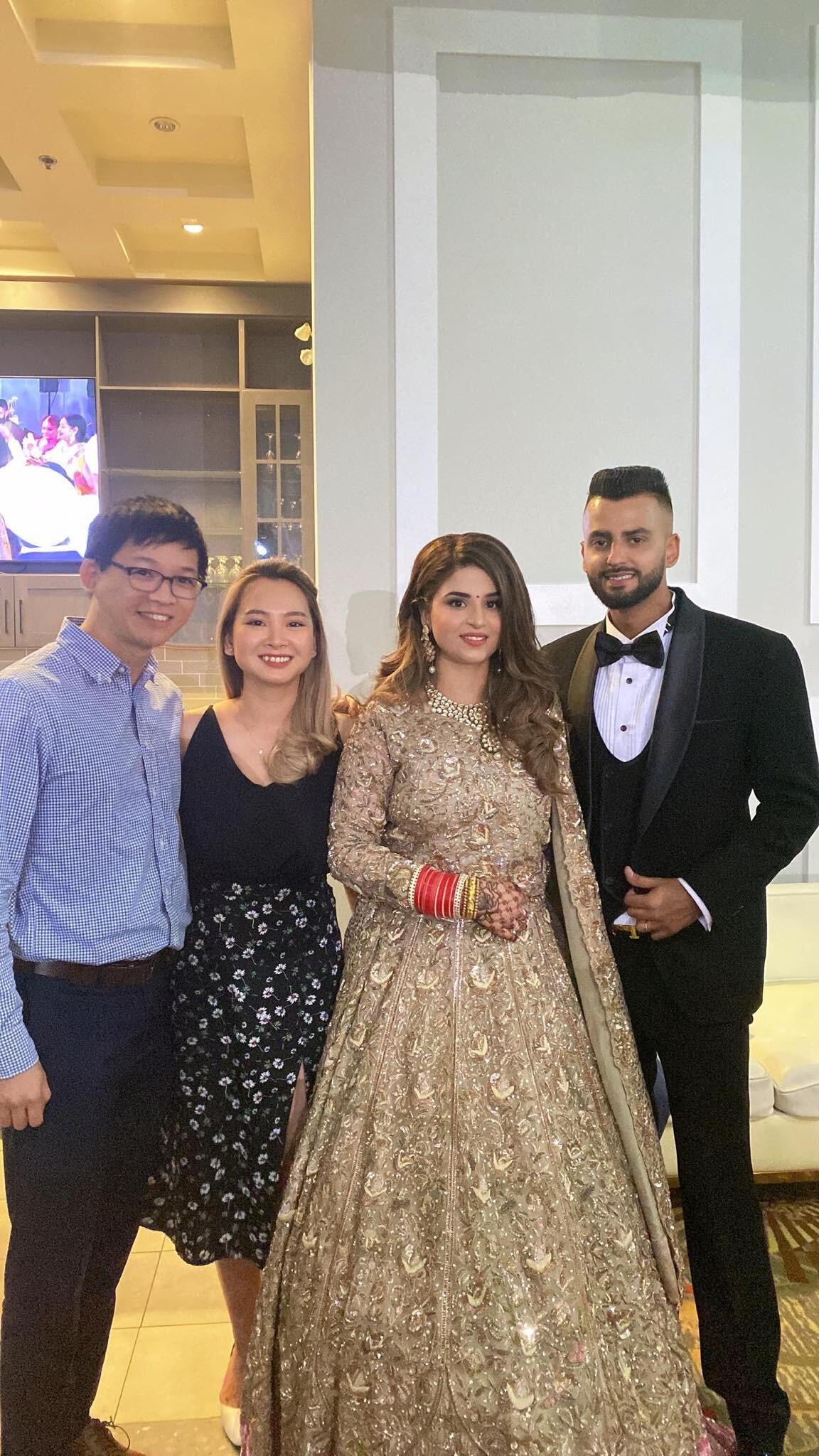 Attending a friend's wedding in Surrey, BC.