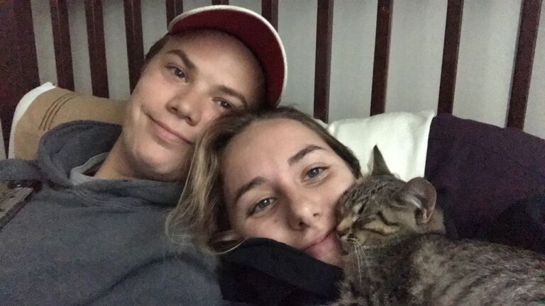 When we first got Lucca (aka Bean)