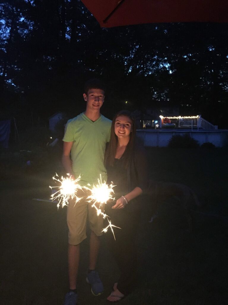1st 4th of July together!