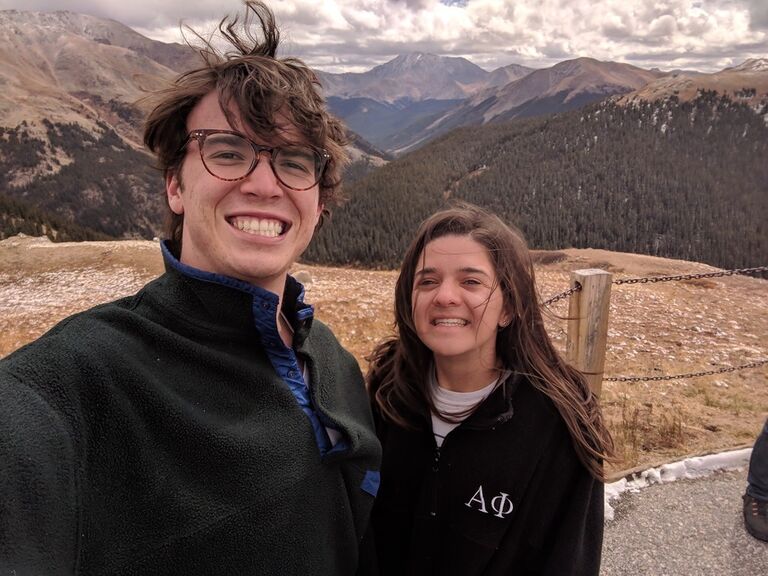 First of many trips to Colorado together. We look forward to this trip every year and it has become one of our favorite places to visit.