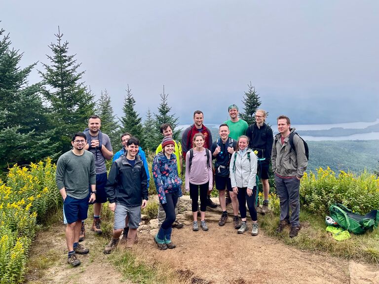 First hike "together" with the Meetup group