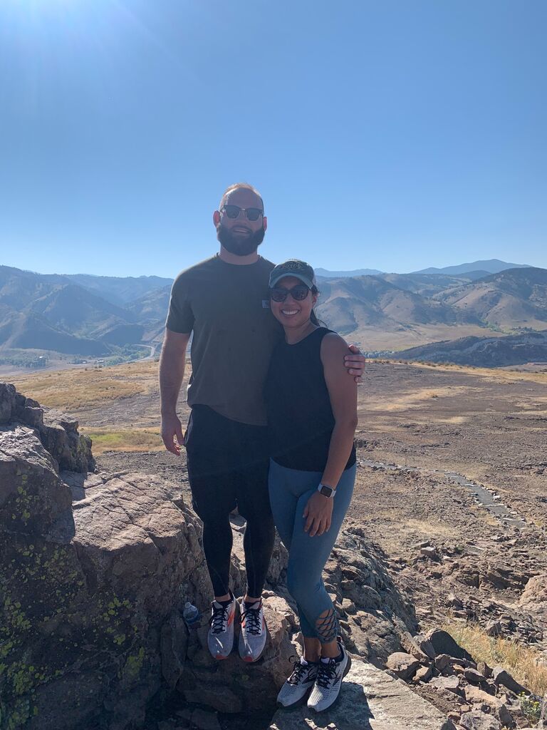 Our first vacation together to Denver, CO. 