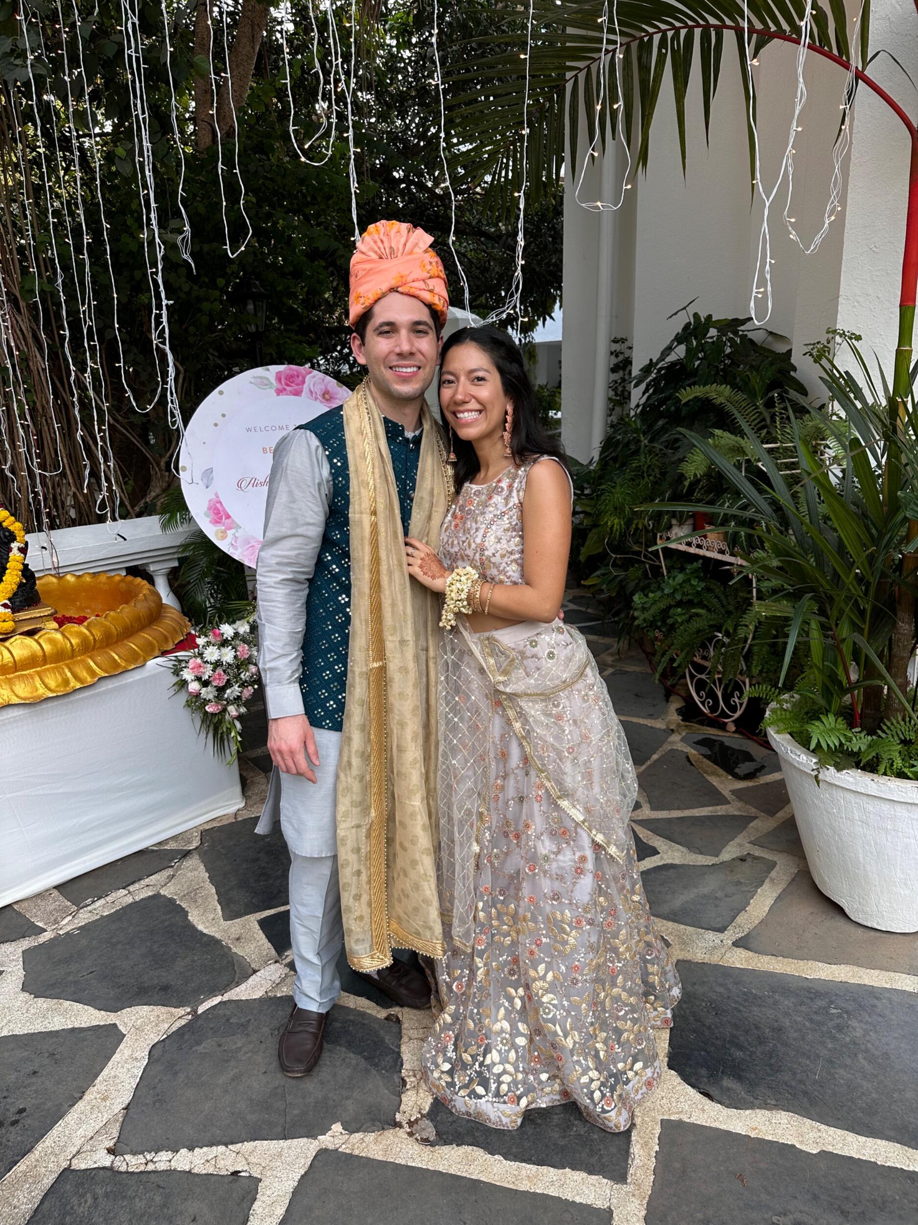 We love to travel and have visited 8 countries together, with our first being India. 