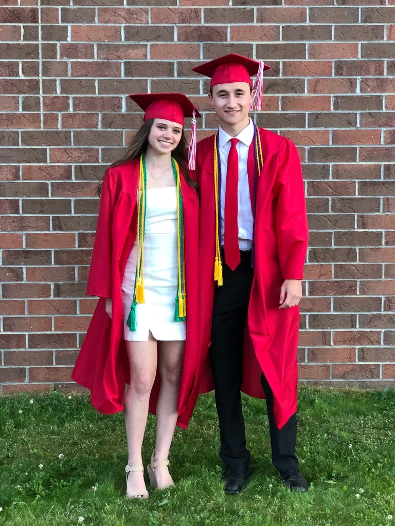 We graduated together from Northwest in June of 2020!