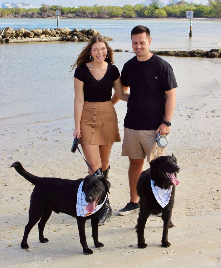 Our first Christmas in our new home - Riverview, FL