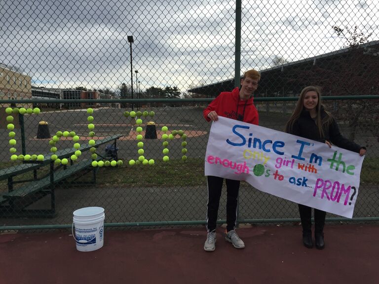 How Amber asked Colin to junior prom!