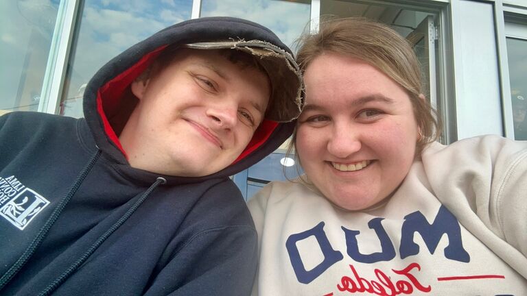 Celebrating Easter at the Mud Hens baseball