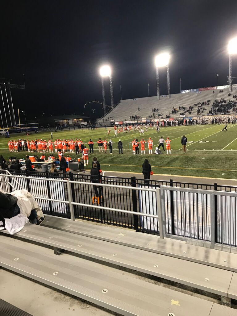 State Championship 2020 
Central York vs. St. Joseph’s Prep. Rees has coached at Central York since 2019. Football is a part of our life and family. Our friends traveled to Hershey Park Stadium in the freezing cold to support. 