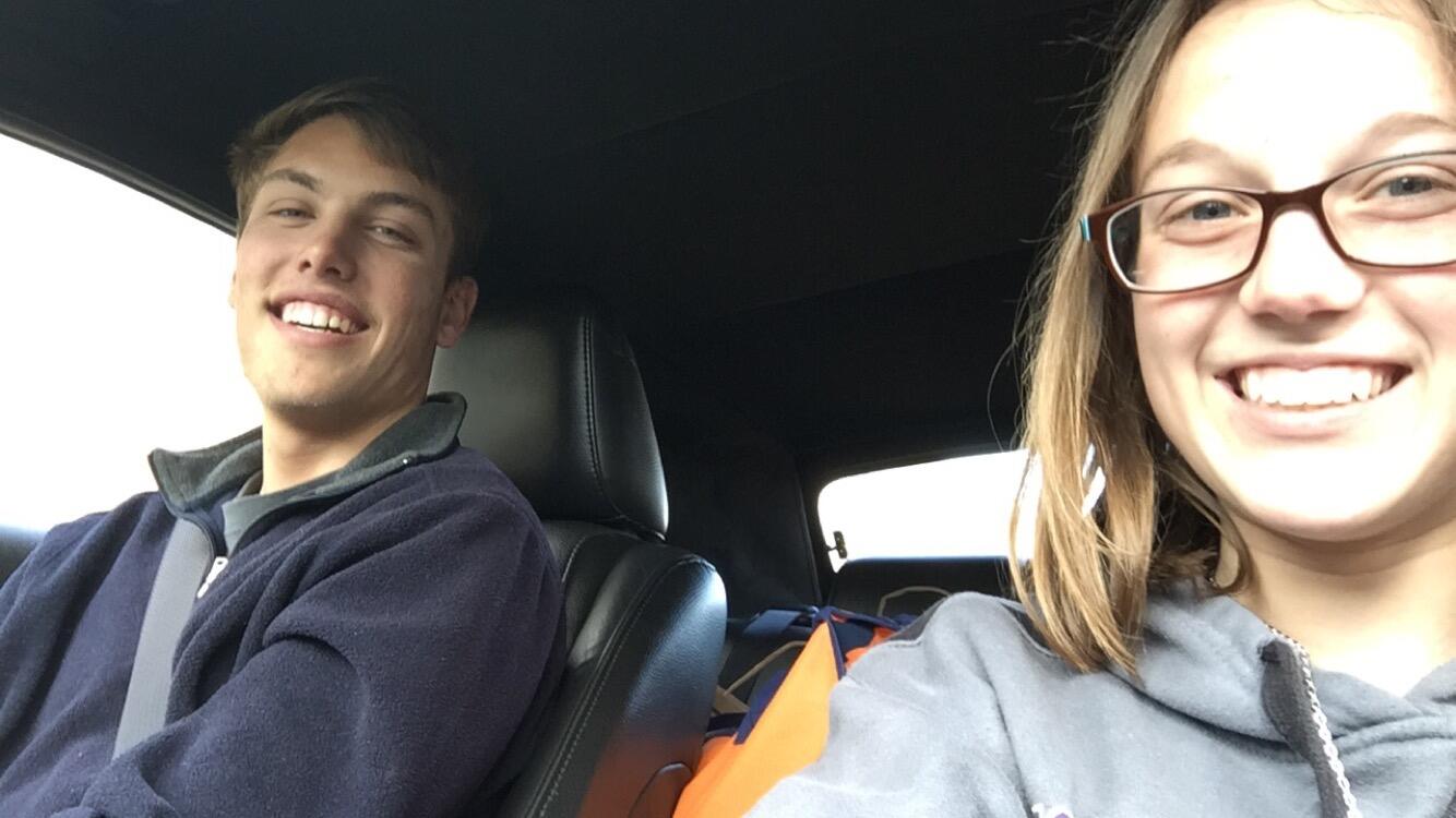 The first picture we have together- way before we ever thought we would end up together