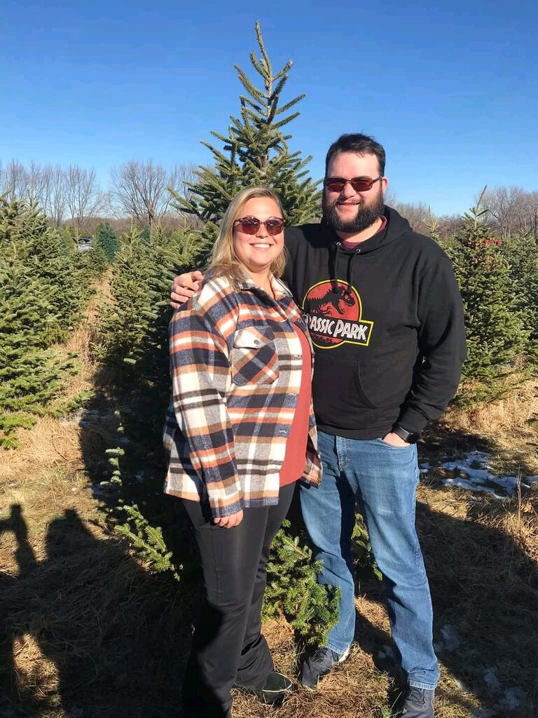 Found the perfect tree for us to celebrate our first Christmas together.