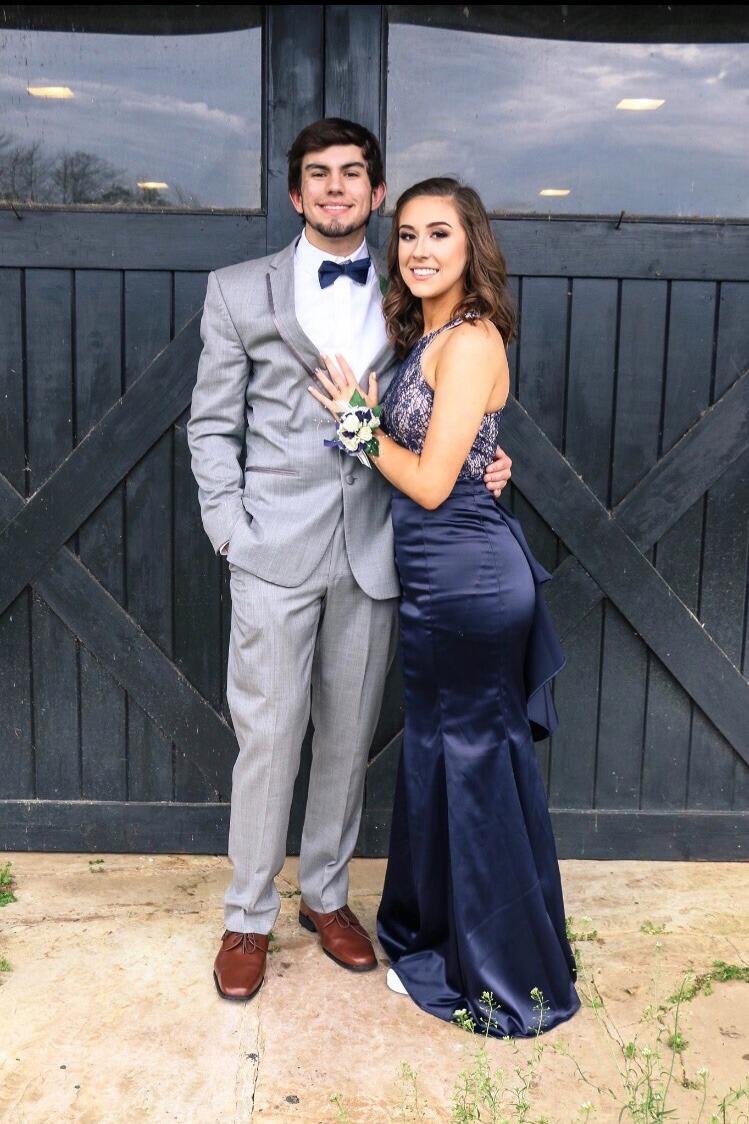 Cauy's prom his Senior year!