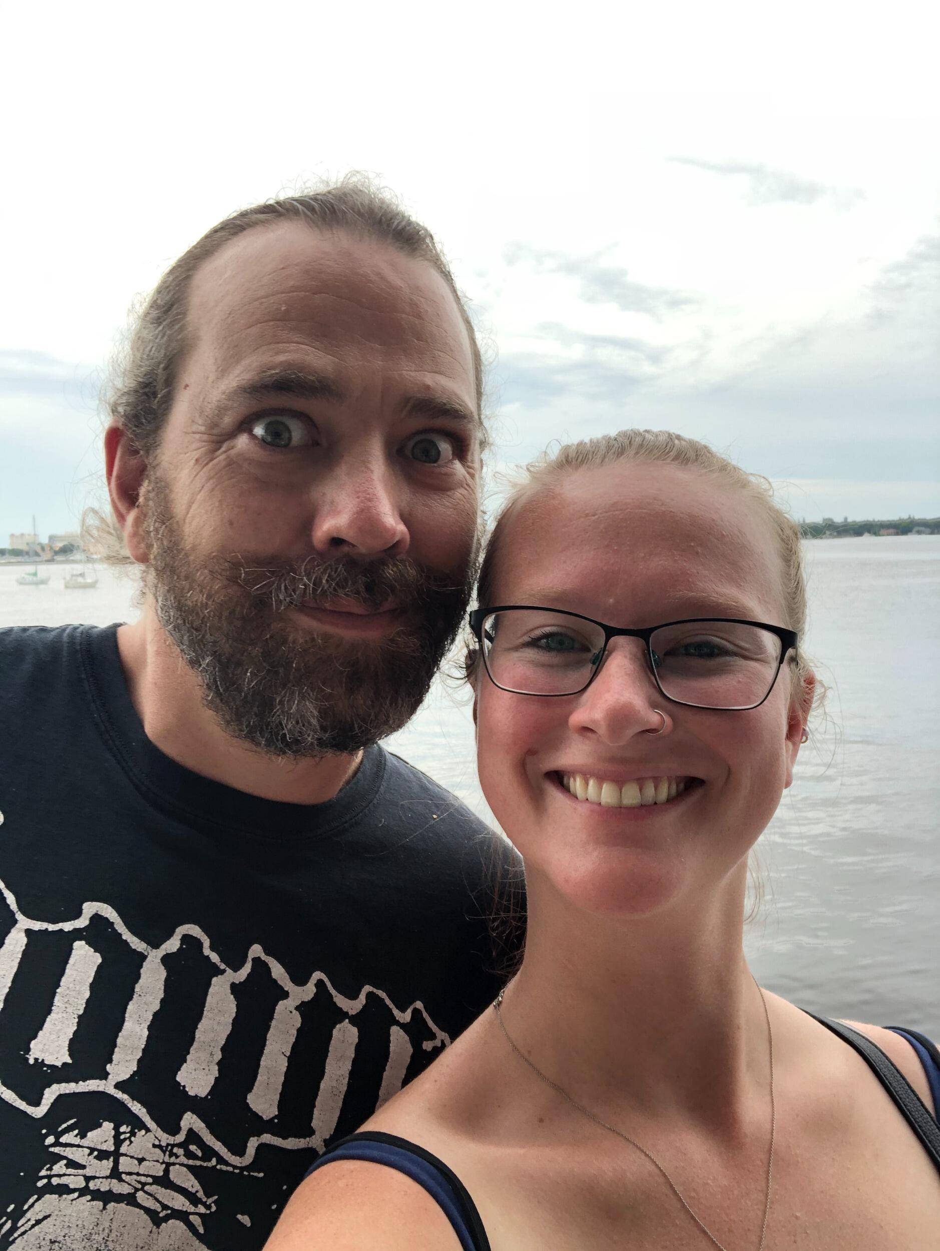 Enjoying a day on the Manatee River