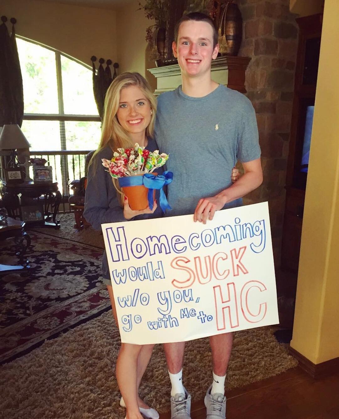 Nick asked Ashley to junior year homecoming