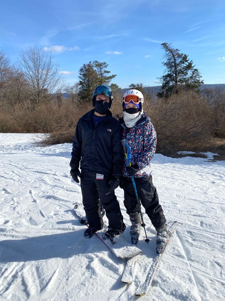 They would also take ski/snowboard trips with family and friends 