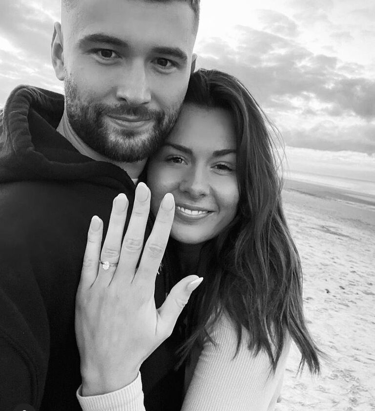 Norfolk. The day Jamie finally popped the question. 