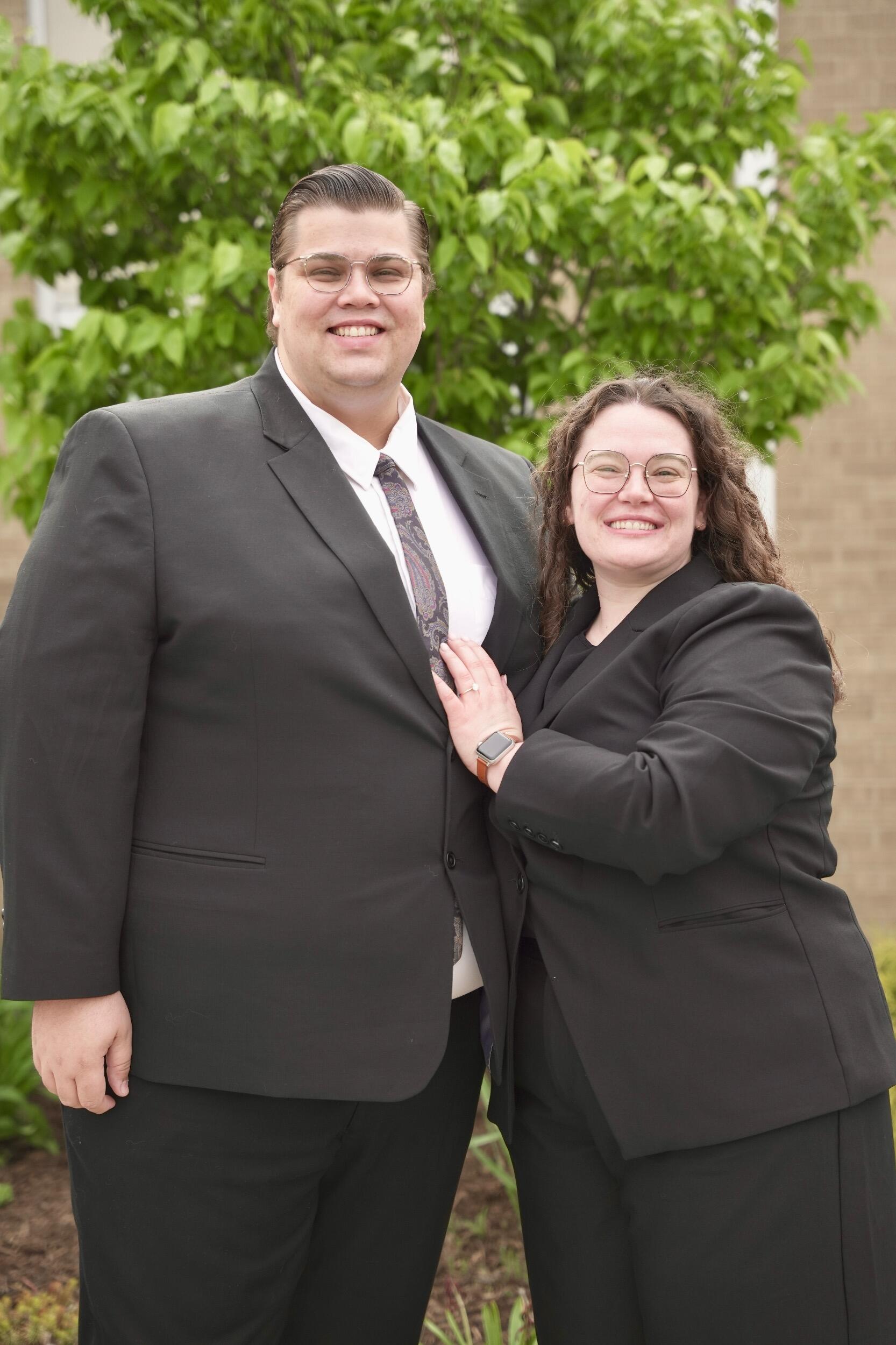 Lauren was ordained as an Elder in the Church of the Nazarene & was so thankful to have Austin by her side.