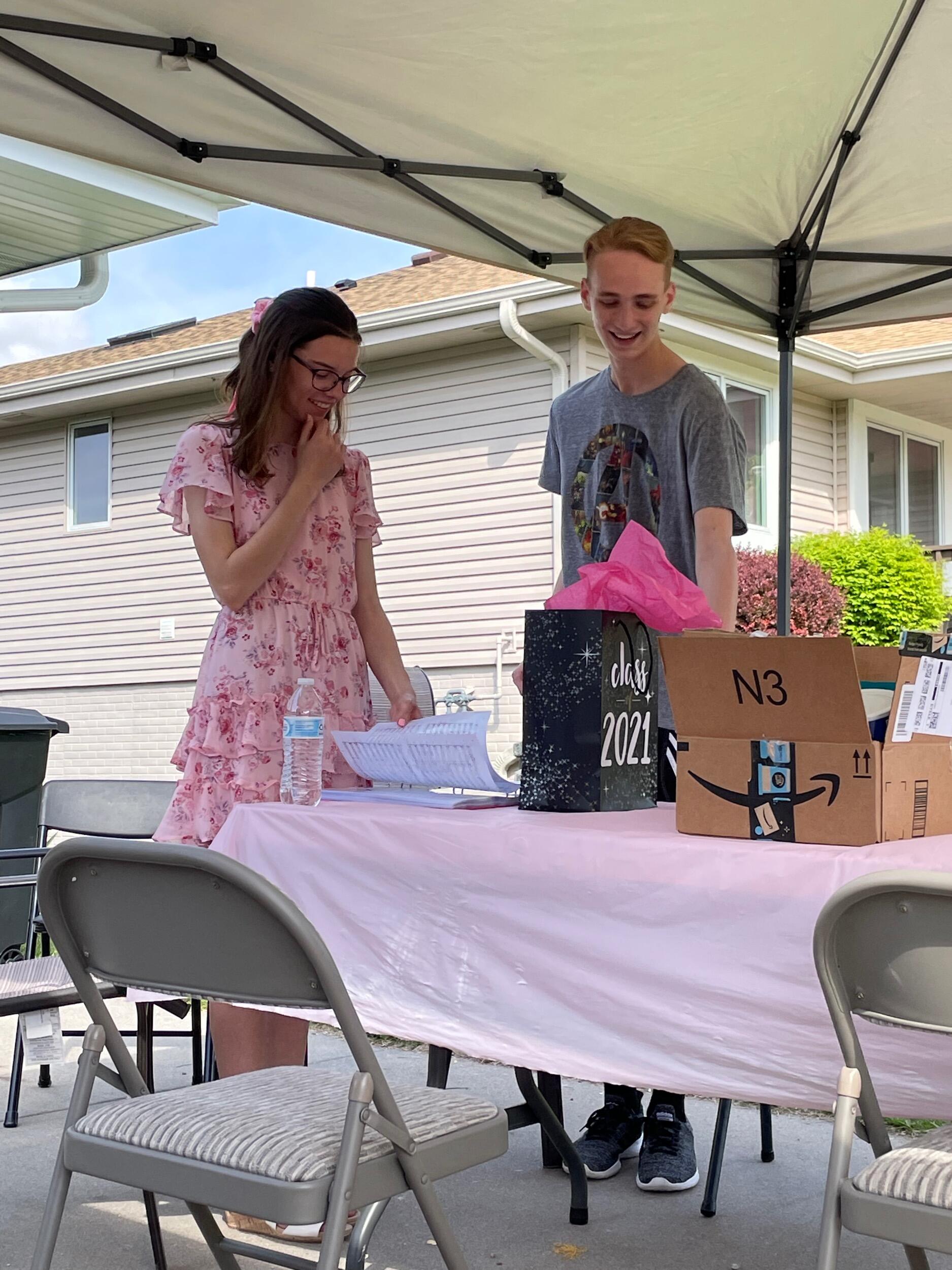 Will composed an entire clarinet concerto for Maggie for her high school graduation present!