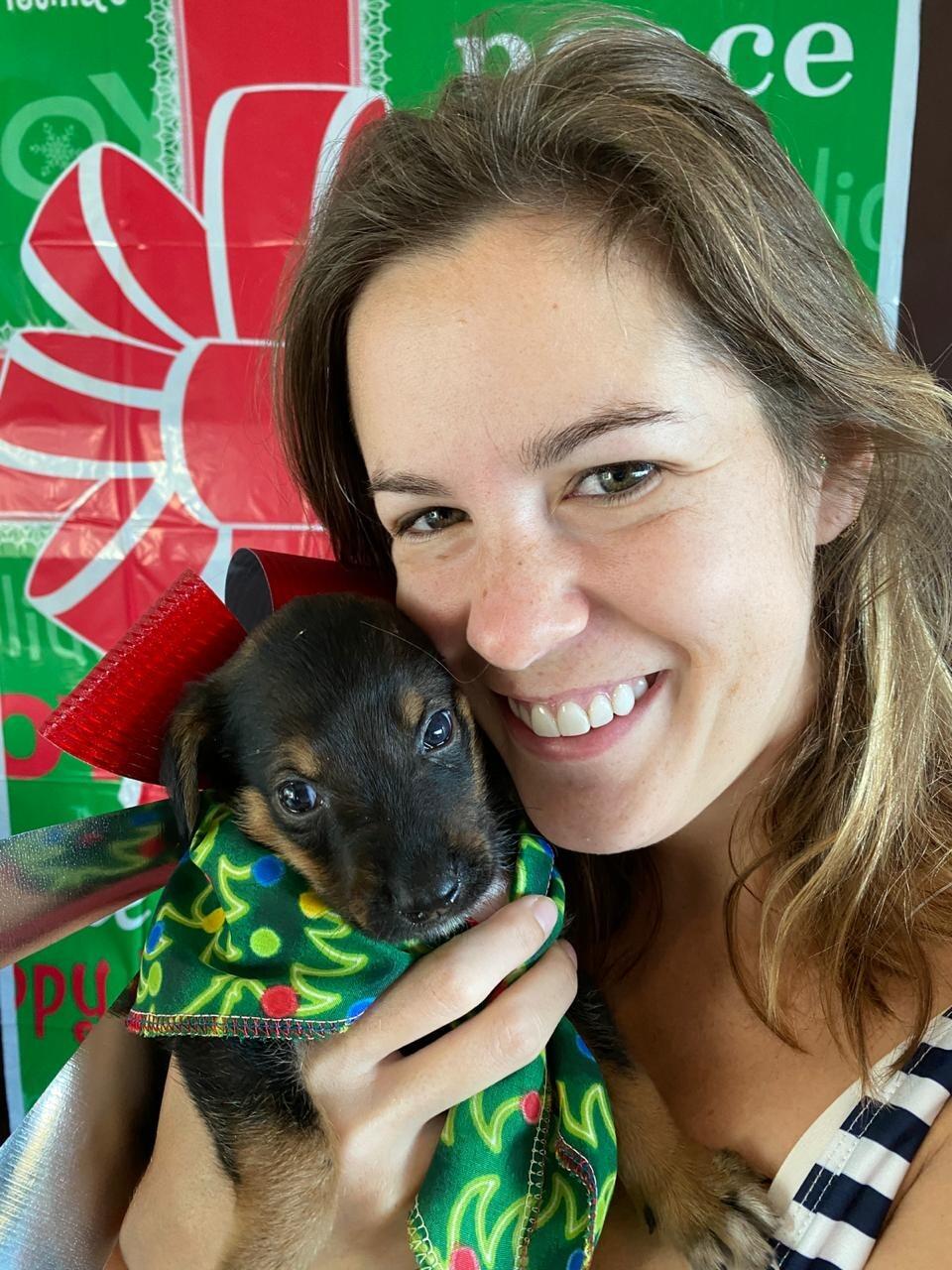 Second "Foster Fail". We welcomed Pipa Aleman Diego Zeunstrom into our growing family