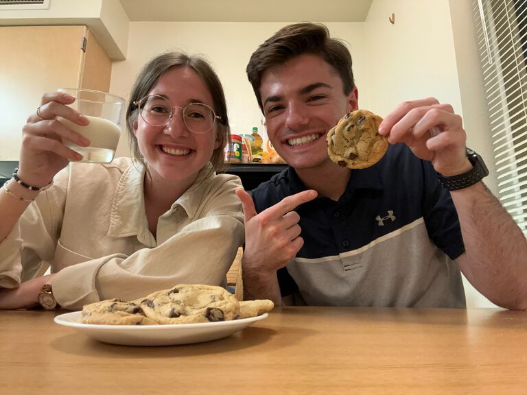 Unfortunately, we do not have a picture from our first date so please enjoy this one of our second date!