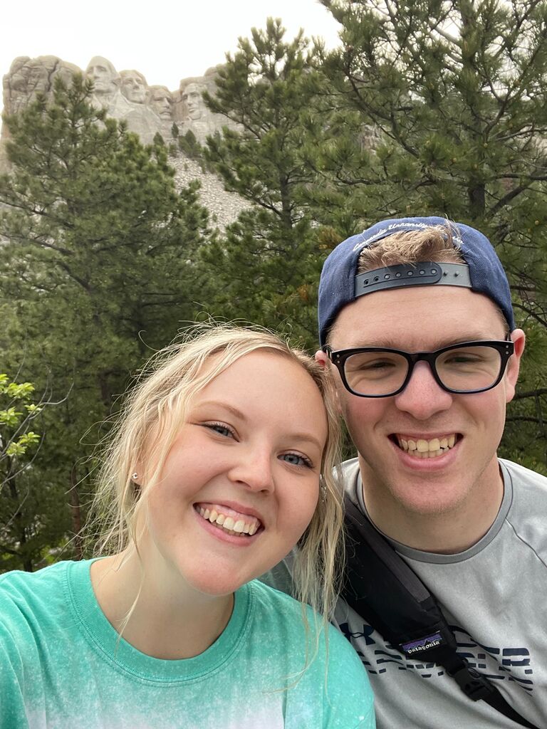Our first mini trip together to Mt. Rushmore!