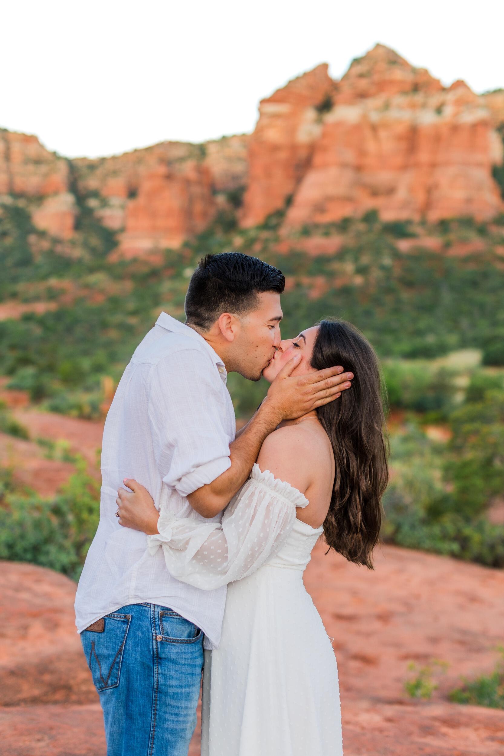 Engagement photos in magical Sedona!