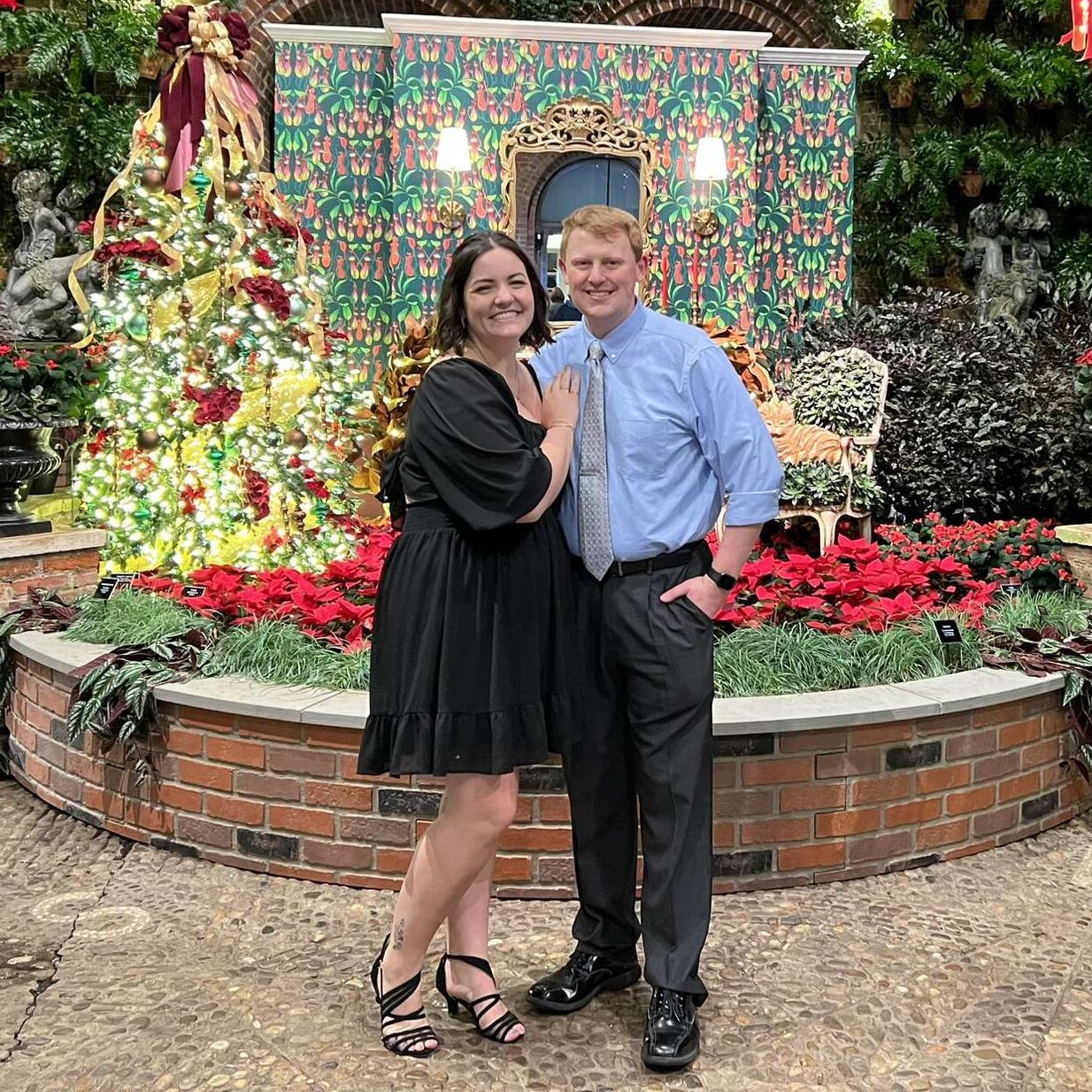 One of our earlier dates brought us to Phipps, where the flowers were in full bloom and so was something between us. Among the glass and greenery, we realized this wasn’t just a date—it was the start of something real.