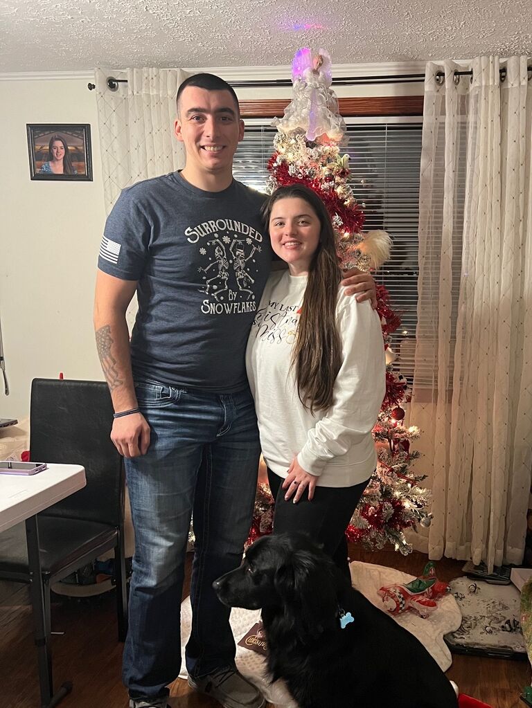 Our last Christmas as an engaged couple!