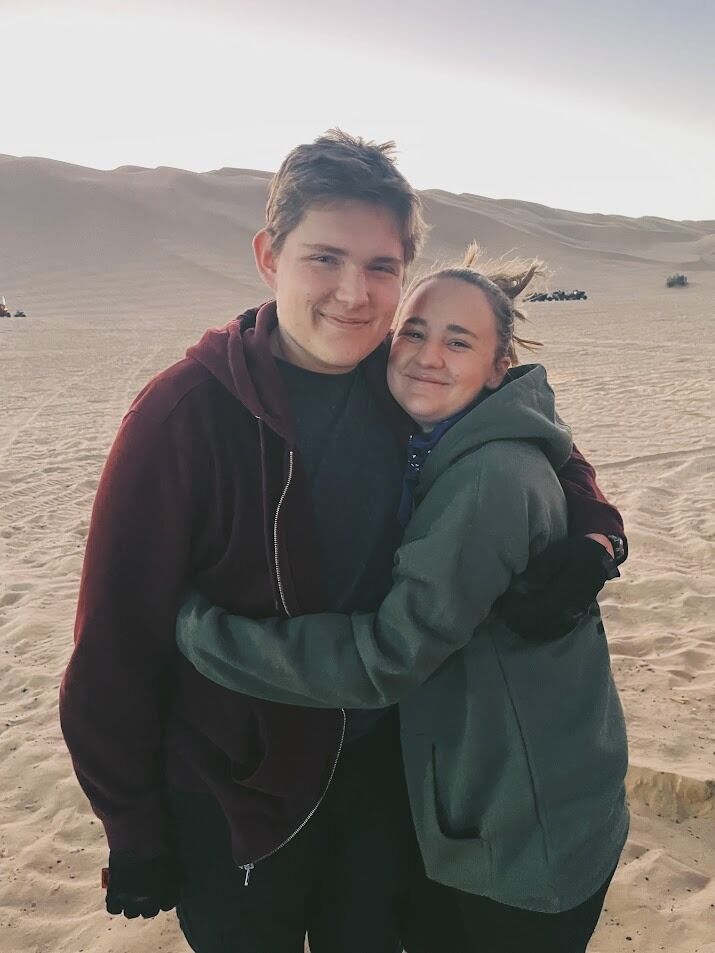 Fast forward some time! I got to experience the sand dunes for the first time! 