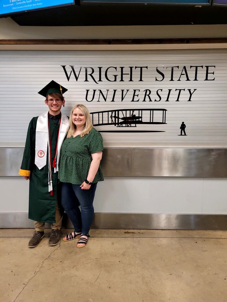 John graduates from Wright State University with a Bachelor's Degree in Finance and Accounting 🎓