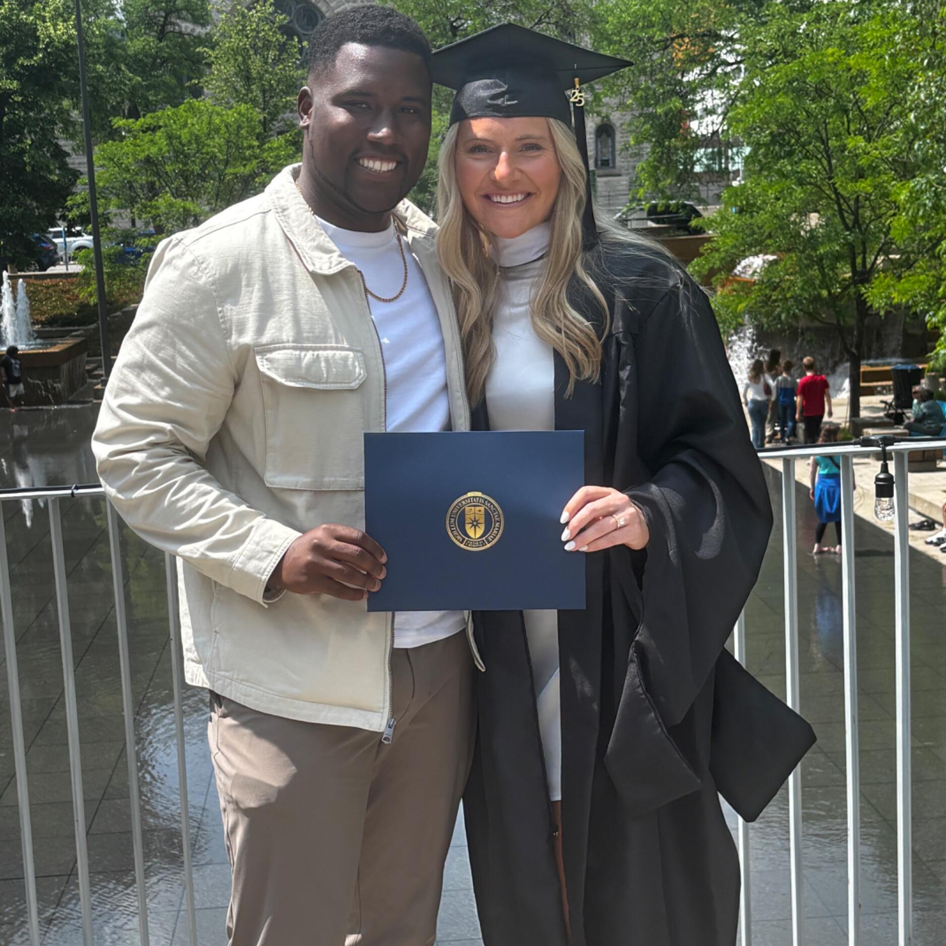 Sam Master's Graduation! 