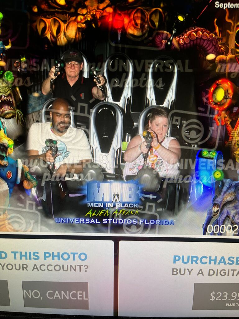 3rd Annual HHN. Another MIB ride 
