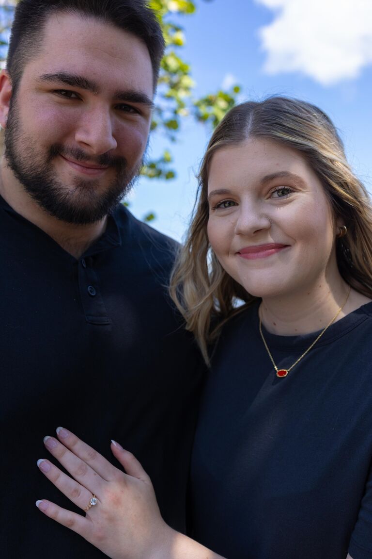 The day we got engaged!