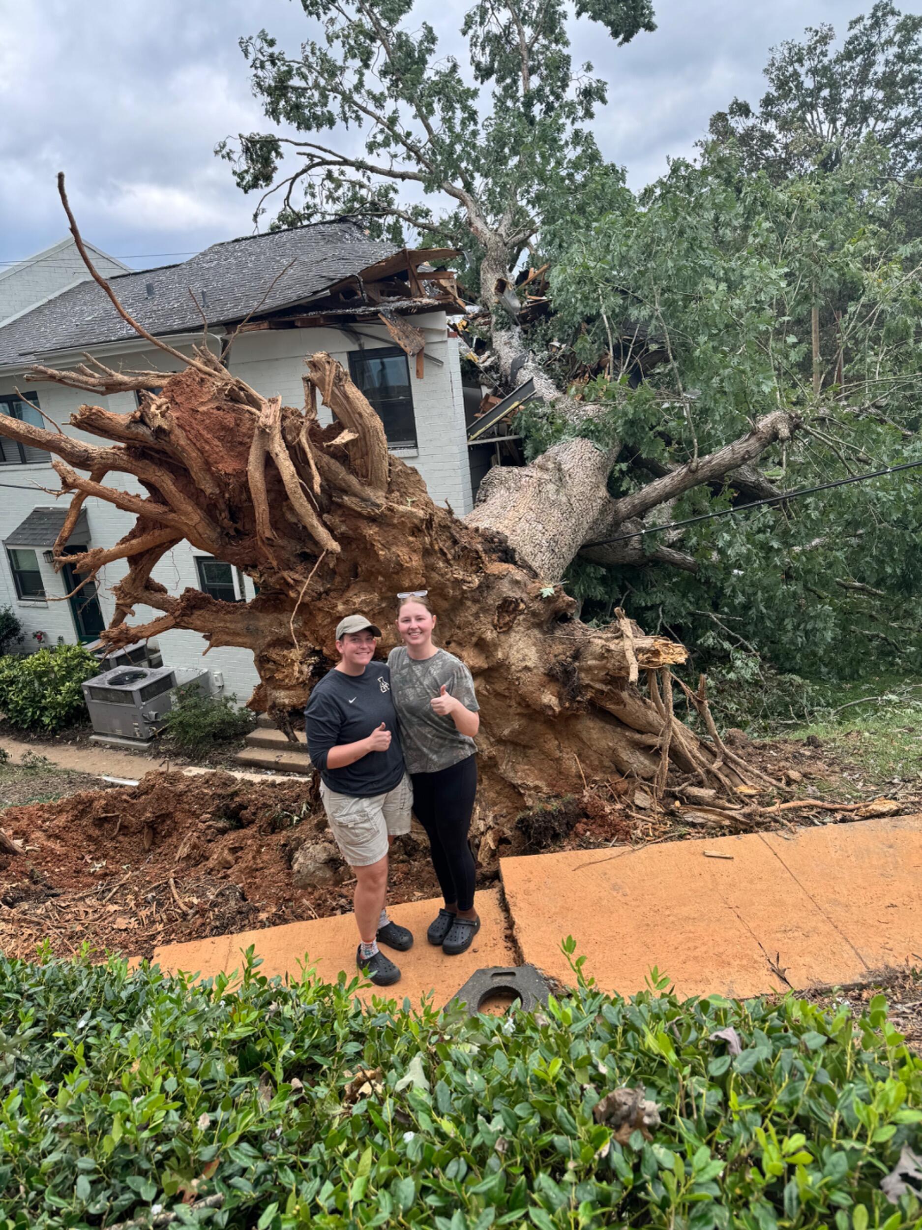 We were lucky to be alive!