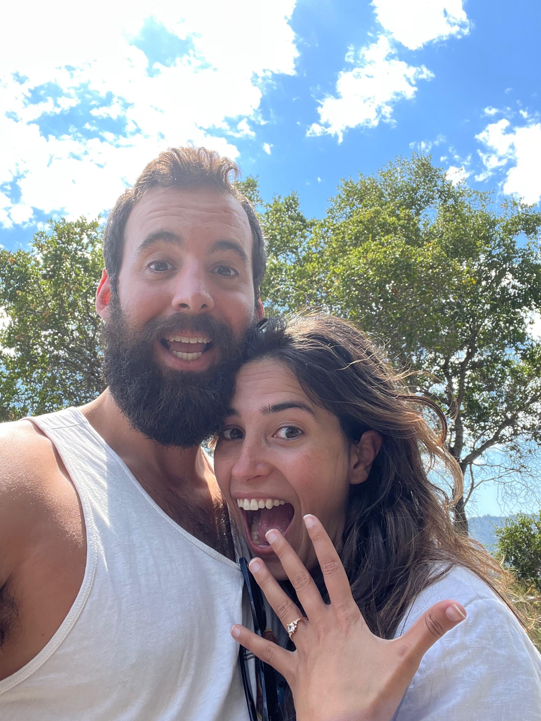 We got engaged!!! 