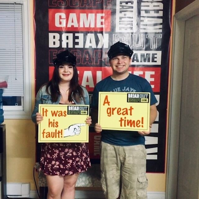 After our trip on the CCGS Leonard J. Cowley, I knew I wanted to see more of Thomas so I basically tricked him into a first date! I told him a group of friends was doing an escape room and we needed 1 more. He agreed and I picked him up. Little did he know when we got there it would just be the two of us! So basically, I locked him in a room with me for two hours and I guess he enjoyed himself because here we are :)
