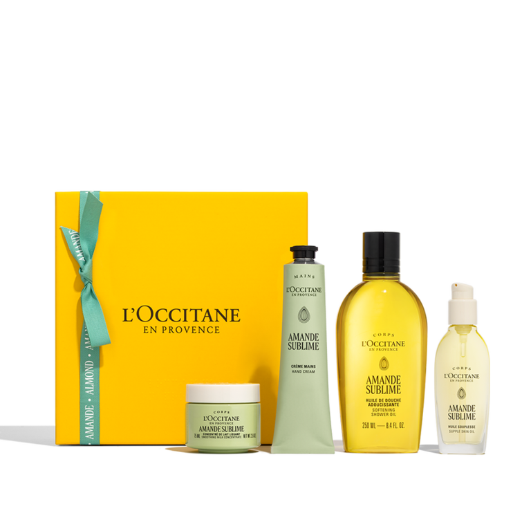 Almond and vanilla body care