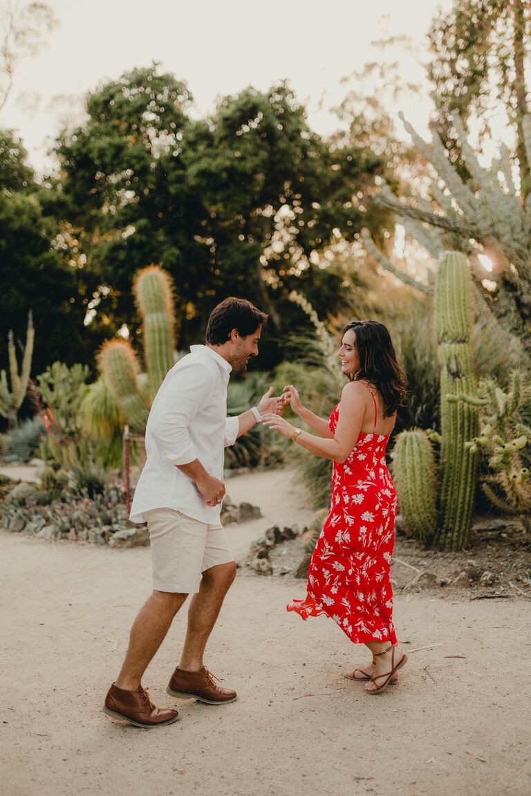 Engagement photo day... Can't wait to celebrate our marriage with you!