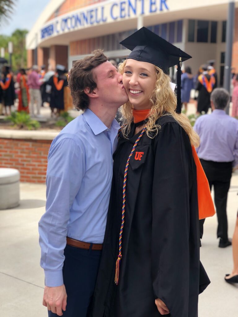 Madi graduated with her master's degree from UF and finally joined Anthony in Atlanta.
