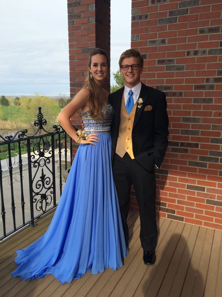 Junior prom! One of the seven high school dances we went to together.